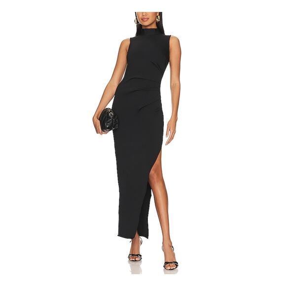 Elliatt 'Casablanca' Black Polyester Maxi Dress Size S - Picture 1 of 5